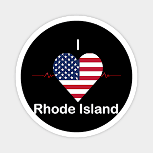 I love Rhode Island Magnet